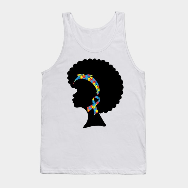 Autism Awareness Ribbons T shirt For Women Tank Top by suttonouz9